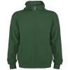 Montblanc unisex full zip hoodie in Bottle Green