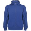 Montblanc unisex full zip hoodie in Royal Blue
