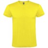 Atomic short sleeve unisex t-shirt in Yellow