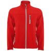 Antartida men's softshell jacket in Red