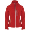 Antartida women's softshell jacket in Red