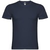 Samoyedo short sleeve men's v-neck t-shirt in Navy Blue