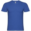 Samoyedo short sleeve men's v-neck t-shirt in Royal