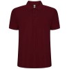 Pegaso Premium short sleeve men's polo in Garnet