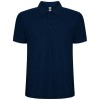 Pegaso Premium short sleeve men's polo in Navy Blue