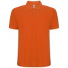 Pegaso Premium short sleeve men's polo in Orange