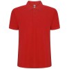 Pegaso Premium short sleeve men's polo in Red