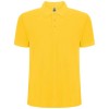 Pegaso Premium short sleeve men's polo in Yellow