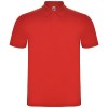 Austral short sleeve unisex polo in Red