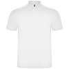 Austral short sleeve unisex polo in White