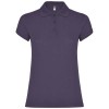 Star short sleeve women's polo in Lilac