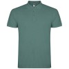 Star short sleeve men's polo in Calm Blue