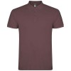 Star short sleeve men's polo in Pale Red