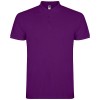 Star short sleeve men's polo in Purple