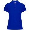 Pegaso Premium short sleeve women's polo in Blue