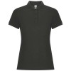 Pegaso Premium short sleeve women's polo in Dark Lead