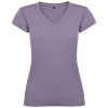 Victoria short sleeve women's v-neck t-shirt in Lavender