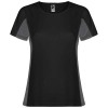 Shanghai short sleeve women's sports t-shirt in Solid Black