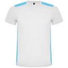 Detroit short sleeve unisex sports t-shirt in White