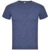 Fox short sleeve men's t-shirt in Heather Denim Blue