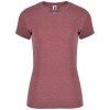 Fox short sleeve women's t-shirt in Heather Garnet