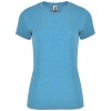 Fox short sleeve women's t-shirt in Heather Turquoise