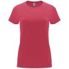 Capri short sleeve women's t-shirt in Chrysanthemum Red