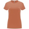 Capri short sleeve women's t-shirt in Greek Orange