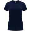 Capri short sleeve women's t-shirt in Navy Blue