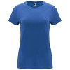 Capri short sleeve women's t-shirt in Royal Blue