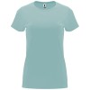 Capri short sleeve women's t-shirt in Washed Blue