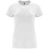 Capri short sleeve women's t-shirt in White