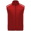 Jannu unisex lightweight running bodywarmer in Red