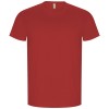 Golden short sleeve men's t-shirt in Red