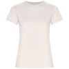 Golden short sleeve women's t-shirt in Vintage White
