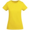 Breda short sleeve women's t-shirt in Yellow