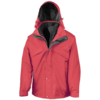 3-in-1 Waterproof Fleece Lined Jacket in red
