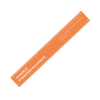 30cm PP Colour Ruler in frost-orange