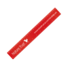 30cm PP Colour Ruler in red