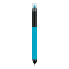 senator Duo Pen Polished plastic multifunction ball pen & highlighter in blue