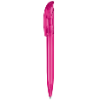 senator Challenger Clear plastic ball pen in pink