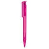 senator Super Hit Frosted plastic ball pen in pink