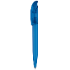 senator Challenger Frosted plastic ball pen in blue