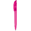 senator Challenger Frosted plastic ball pen in pink