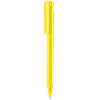 senator Liberty Polished plastic ball pen in yellow