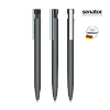 senator Liberty Soft Touch ball pen with metal clip in anthracite