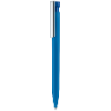 senator Liberty Soft Touch ball pen with metal clip in blue