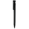 senator Liberty Clear plastic ball pen in black