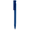senator Liberty Clear plastic ball pen in dark-blue