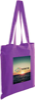 Kingsbridge 5oz Cotton Tote Bag in purple
